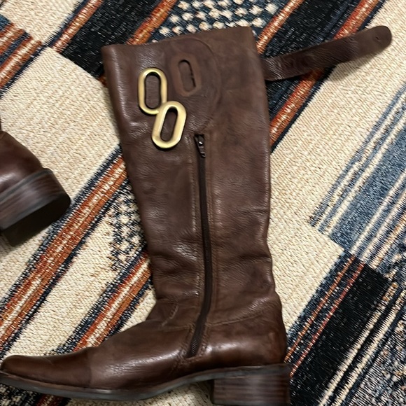Matisse "Rancher" Brown leather boots size 6 - Picture 6 of 7